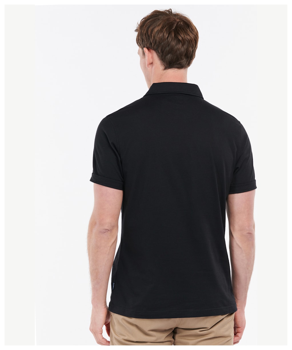 Men’s Barbour Corpatch Polo Shirt - Black