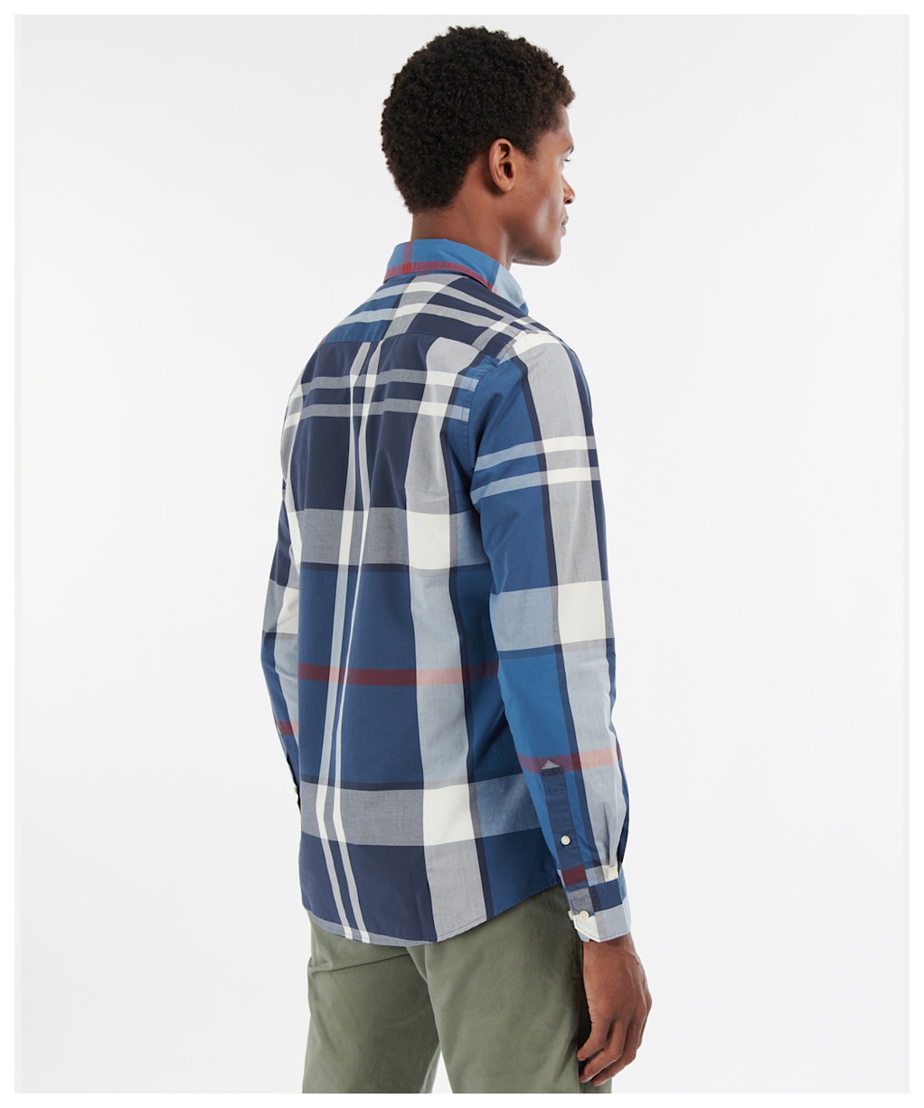 Men's Barbour Harris Tailored Shirt - Summer Navy