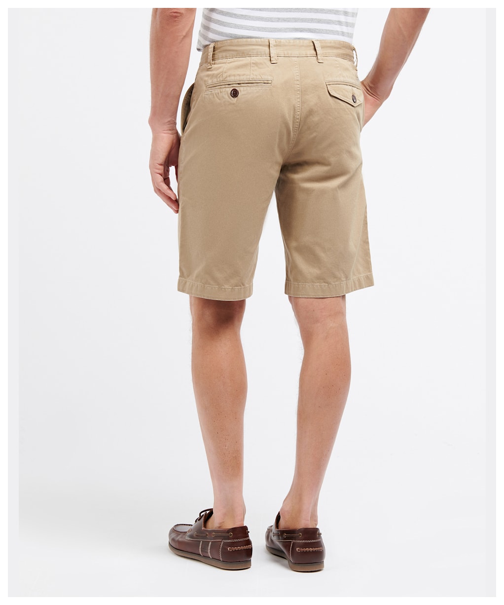 Men's Barbour Neuston Twill Short - Stone