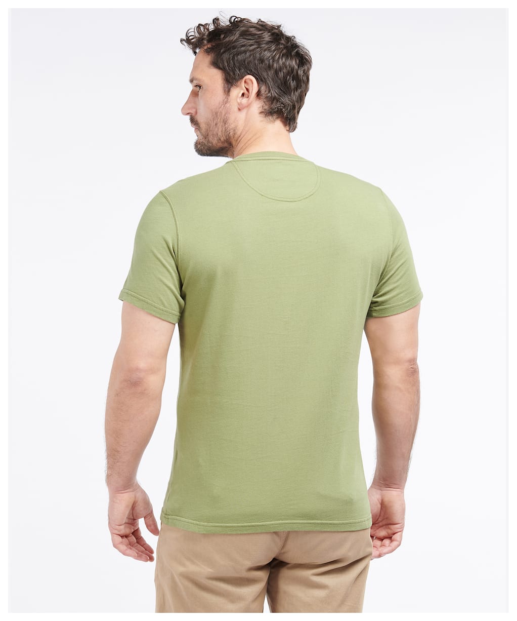 Men's Barbour Sports Tee - Burnt Olive
