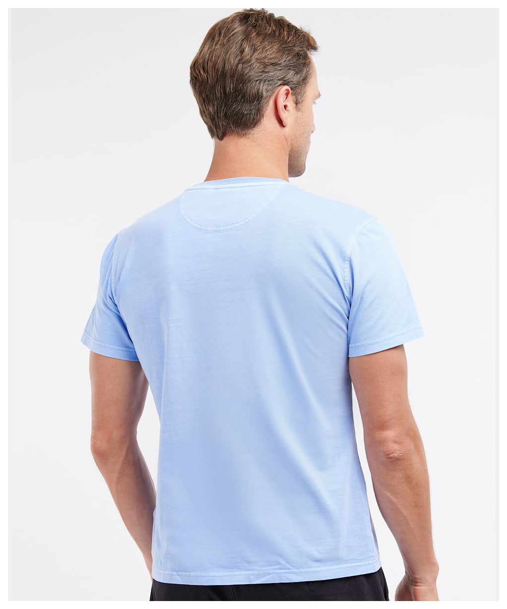 Men's Barbour Garment Dyed Tee - Sky