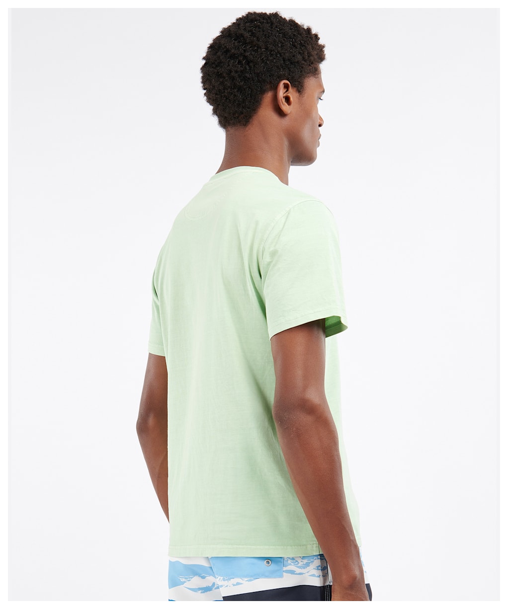 Men's Barbour Garment Dyed Tee - DUSTY MINT