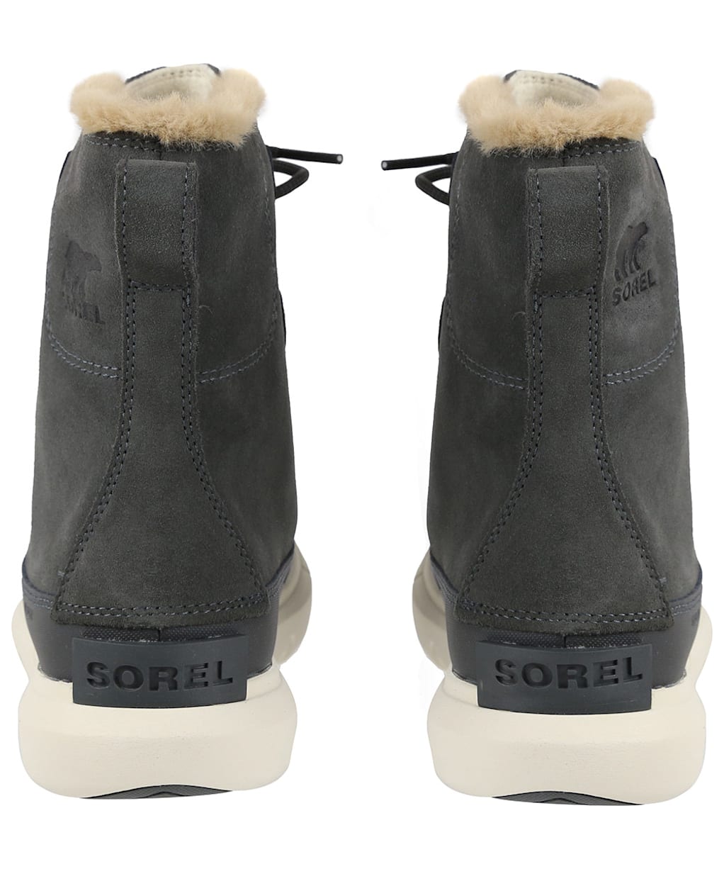 Women’s Sorel Explorer II Joan Faux Fur Waterproof Boots - Grill / Fawn