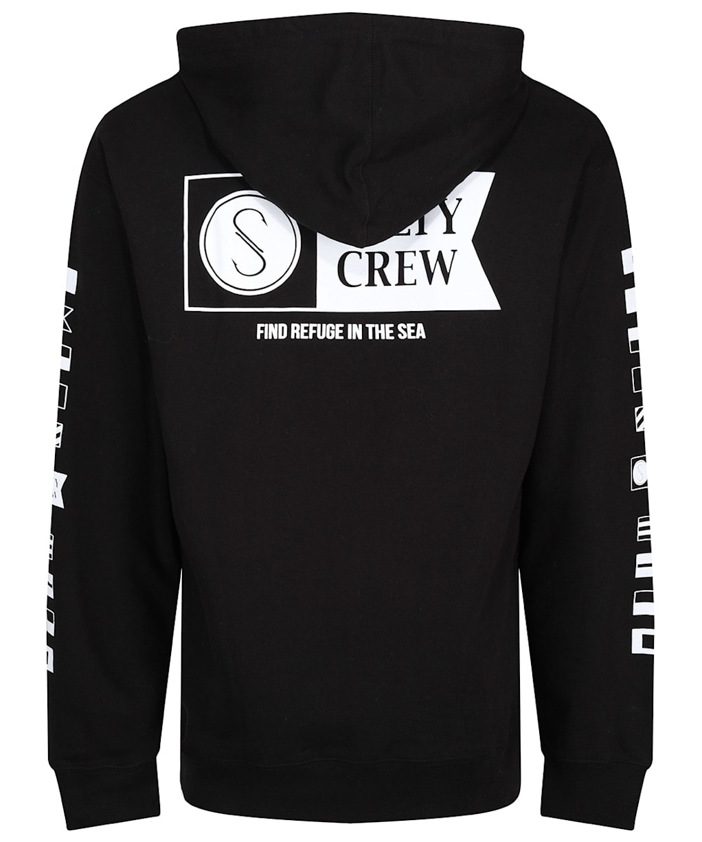 Men’s Salty Crew Alpha Fleece Hoodie - Black