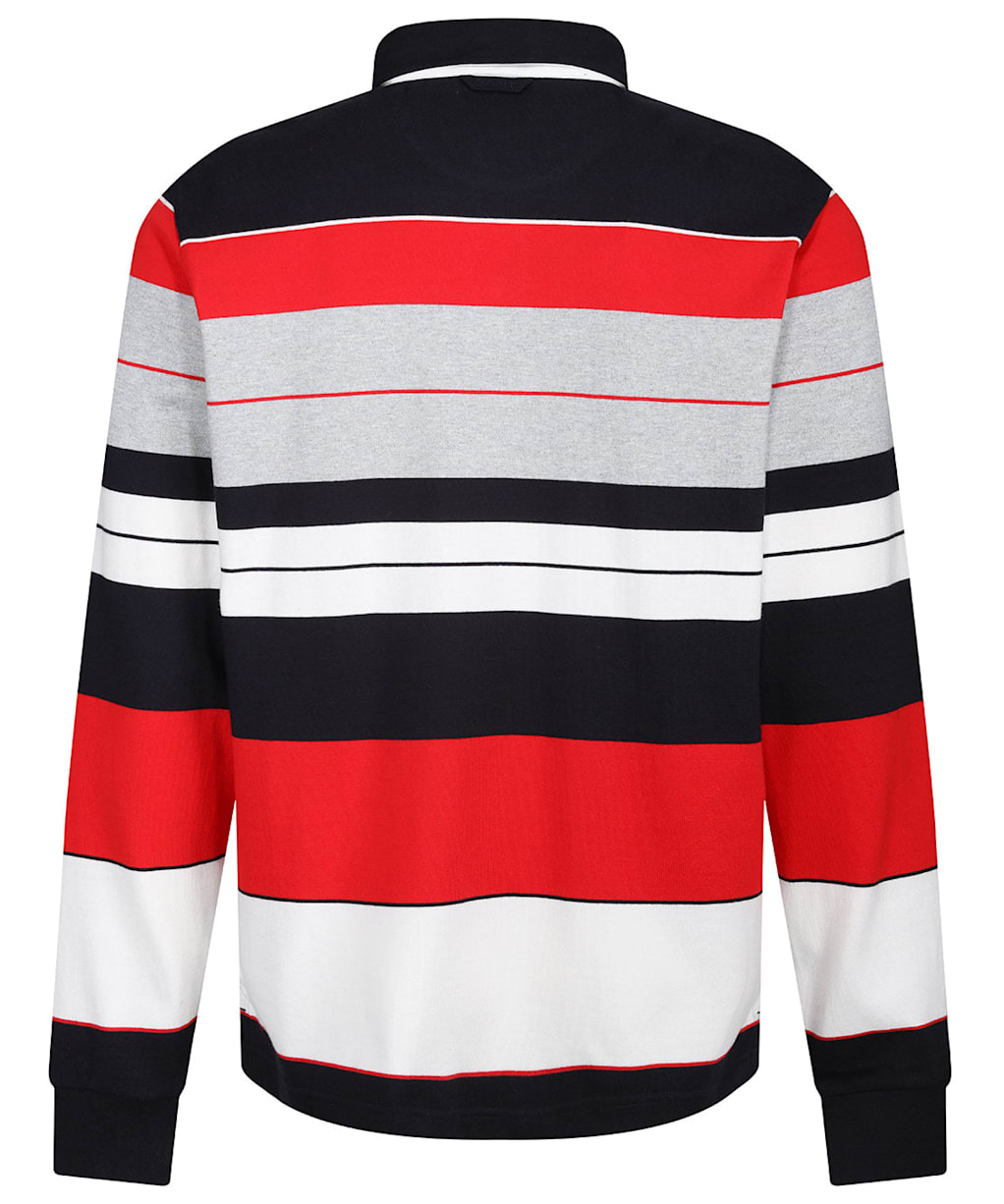 Men’s GANT Striped Retro Shield Rugger - Evening Blue