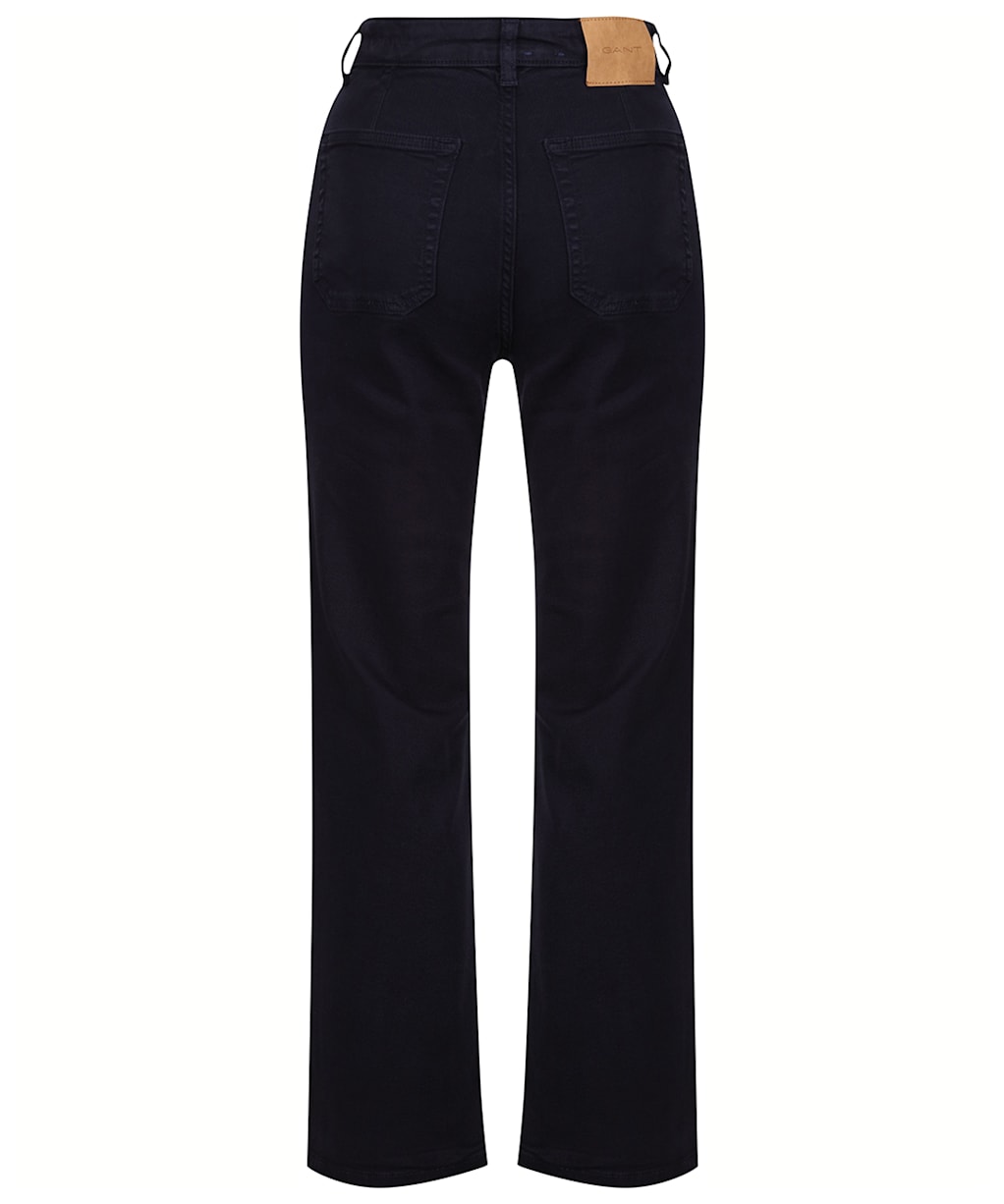 Women’s GANT Cropped Flare Color Jeans - Evening Blue