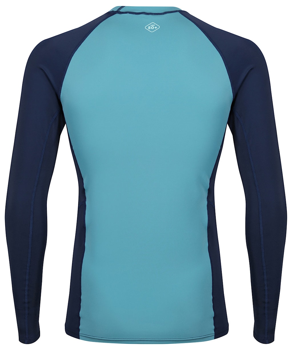 Men’s Jobe Rash Guard Long Sleeve - Vintage Teal