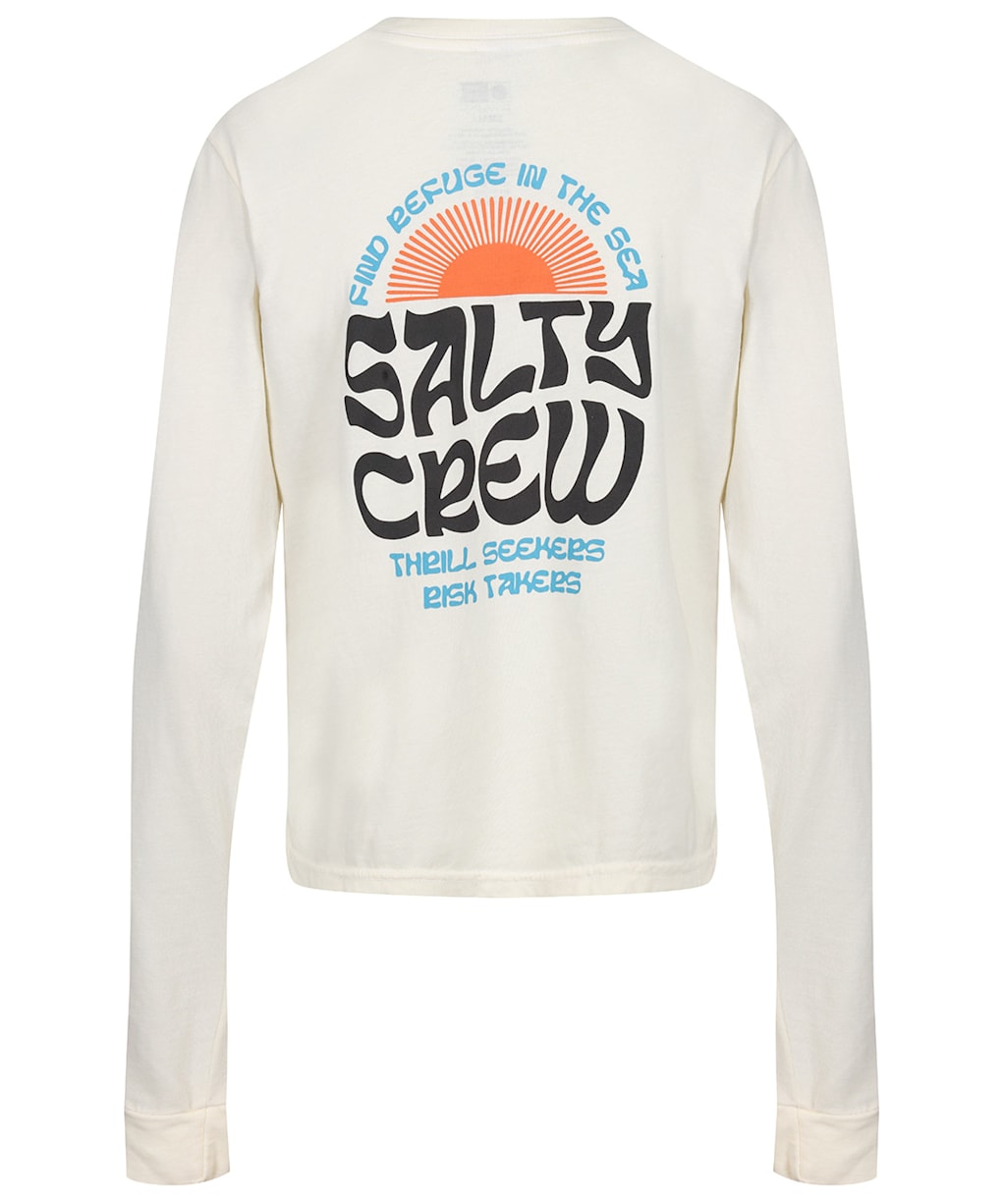 Women’s Salty Crew Sunrise Long Sleeve Skimmer Tee - Bone
