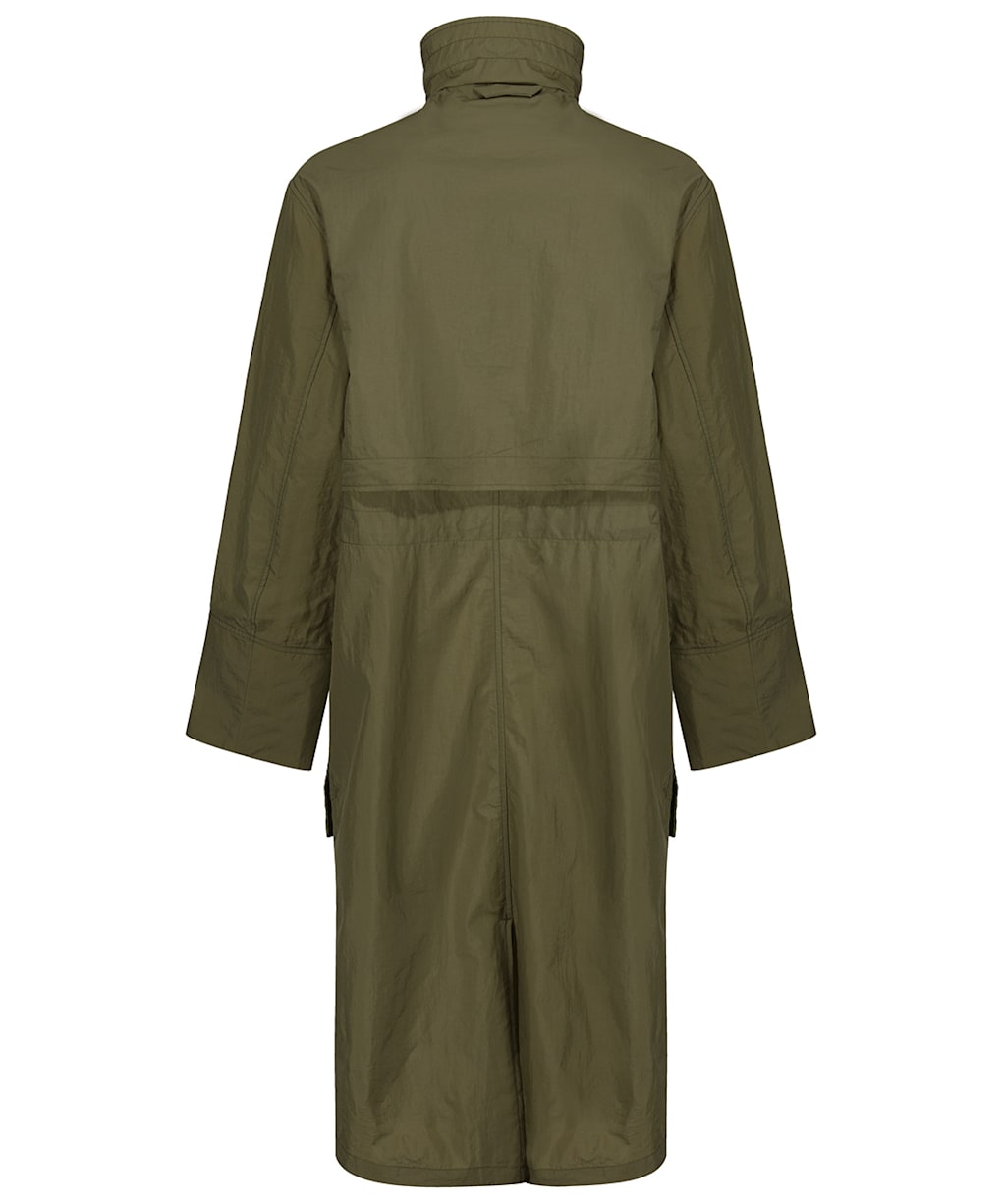 Women’s Didriksons Viveka Coat Long - Canvas Green