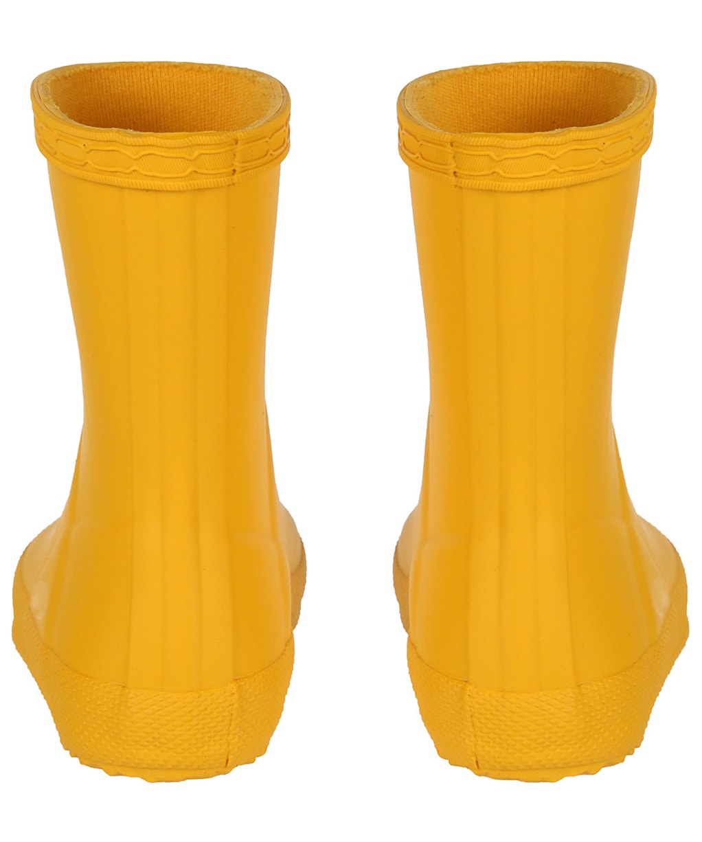 Kids Hunter Original First Classic Wellington Boot - Yellow