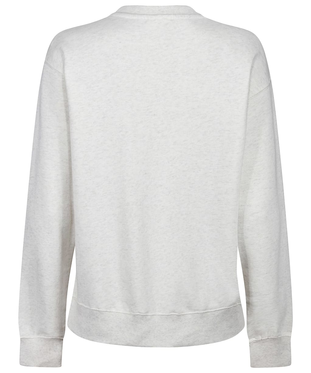 Women’s Tentree TreeFleece Boyfriend Crew Sweater - ELM WHITE HTHR