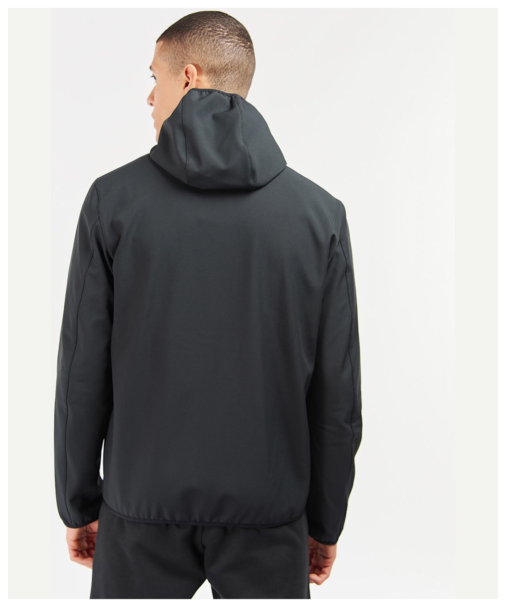 Men’s Barbour International Coldwell Softshell Fleece Jacket - Black