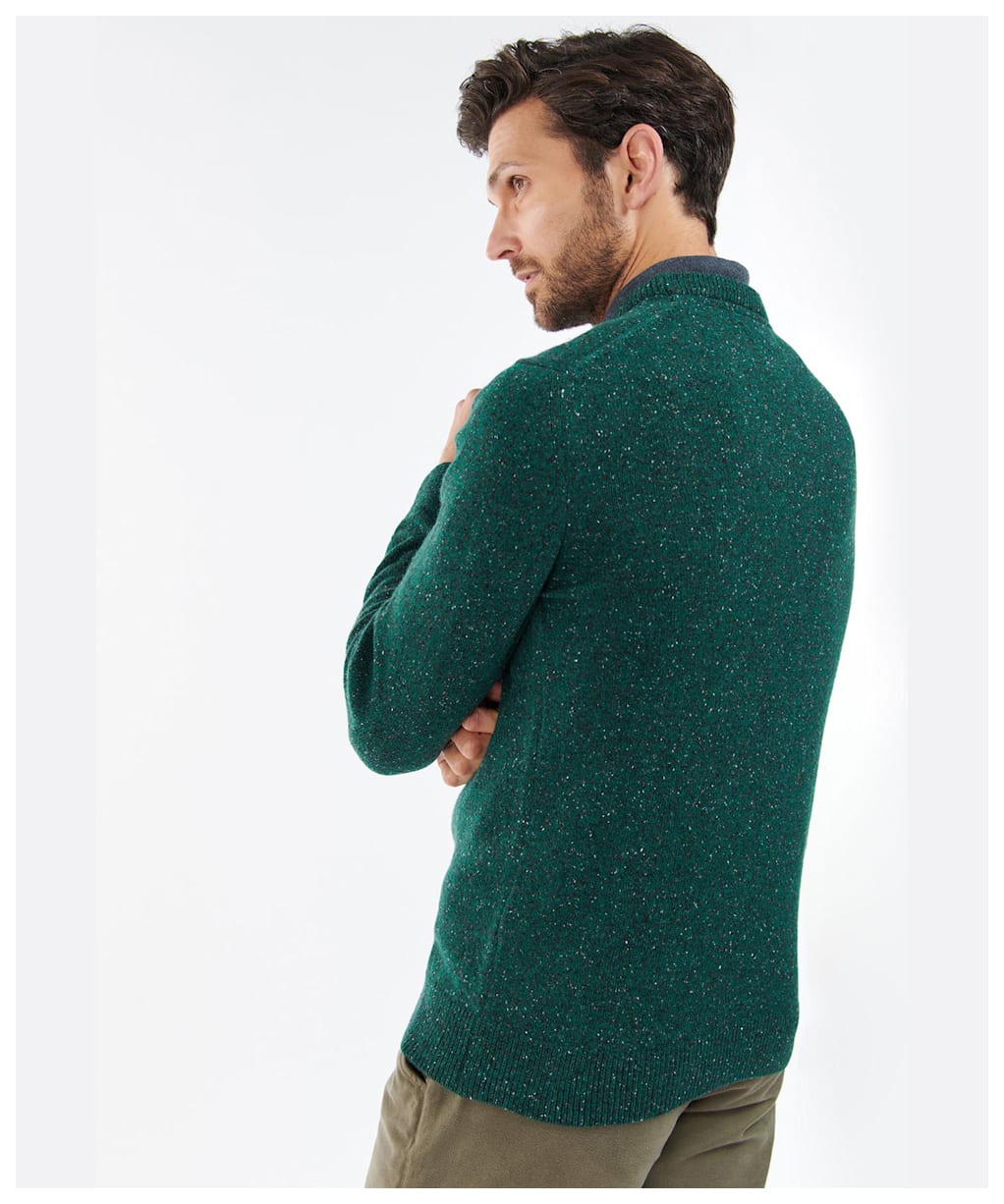 Men's Barbour Tisbury Crew Neck Sweater - Green