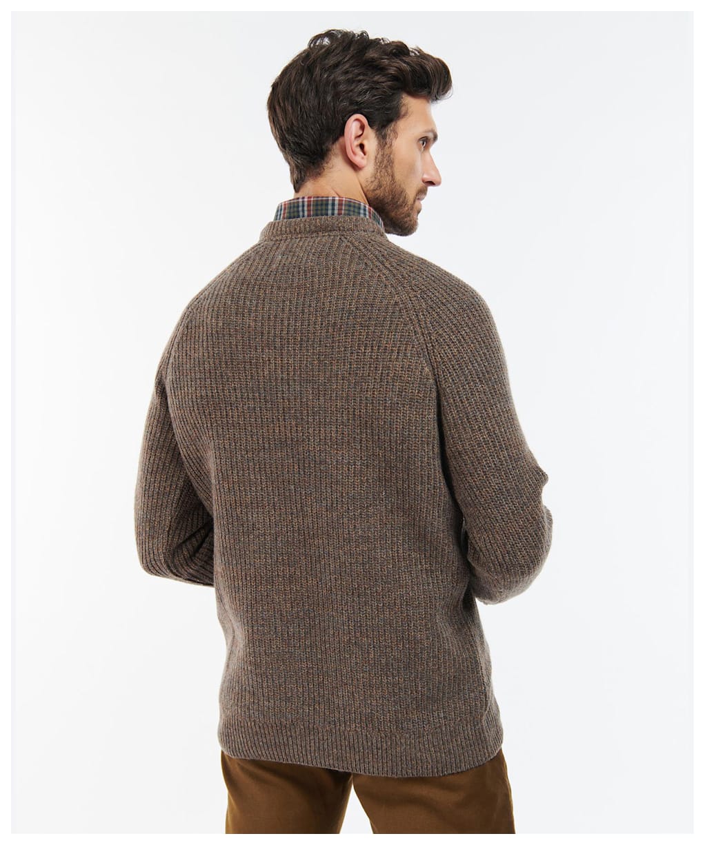 Men's Barbour Horseford Crew Neck Sweater - Sandstone