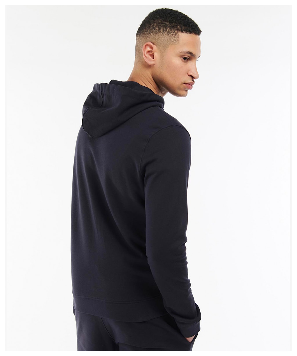 Men's Barbour Wallington Zip Hoodie - Navy