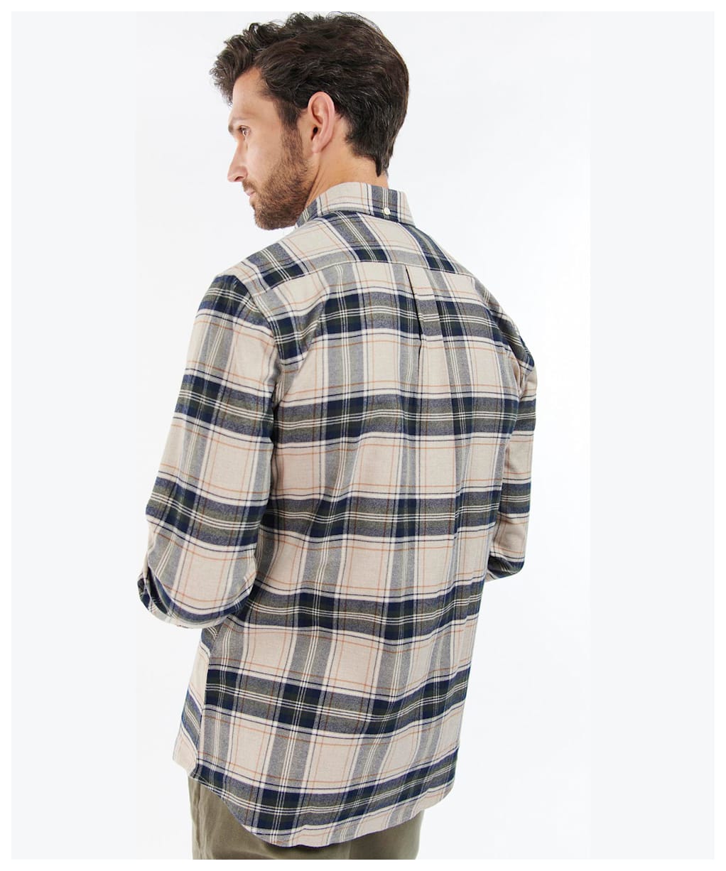 Men’s Barbour Betsom Tailored Shirt - Stone Marl