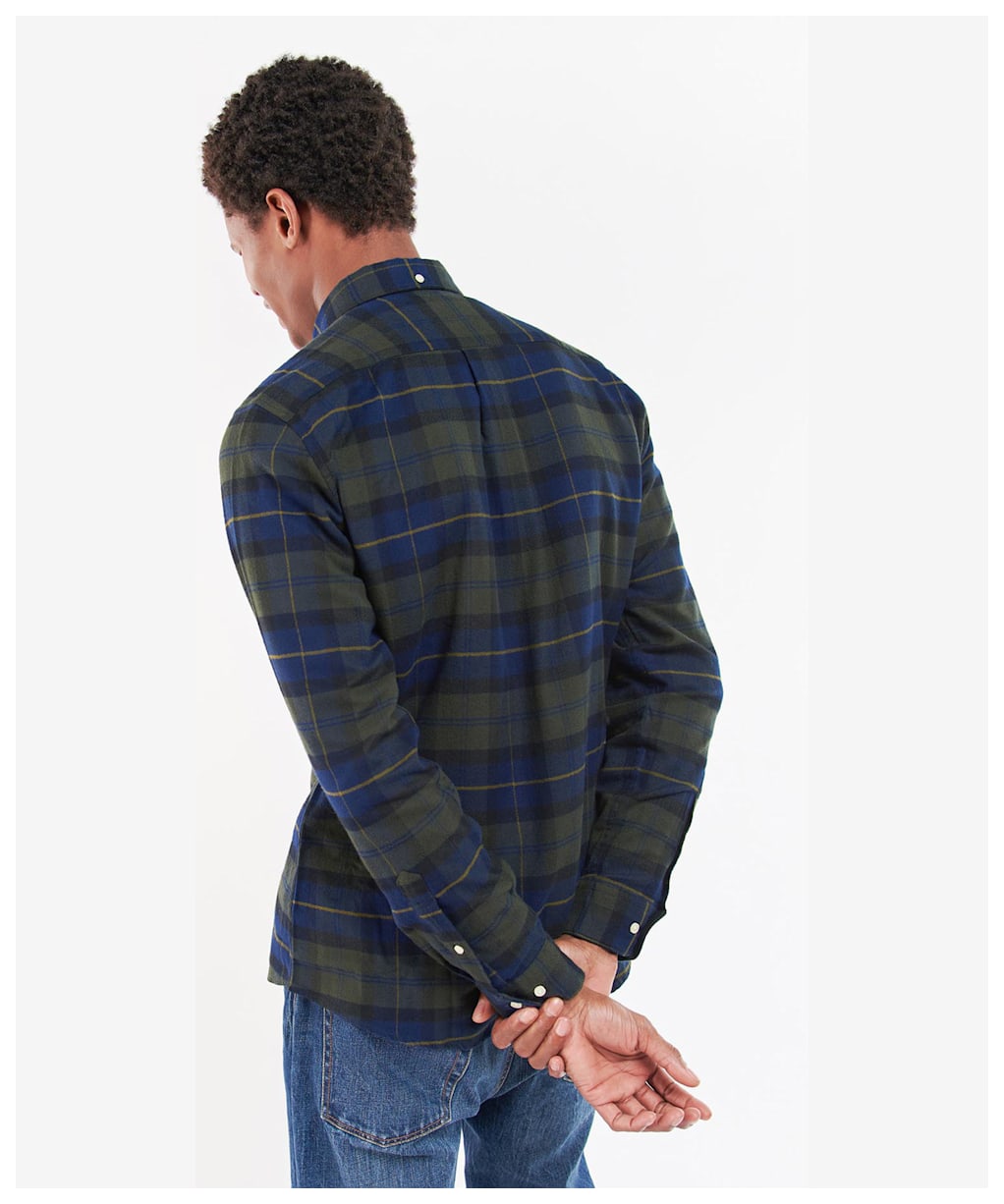 Men’s Barbour Kyeloch Tailored Shirt - Olive Night