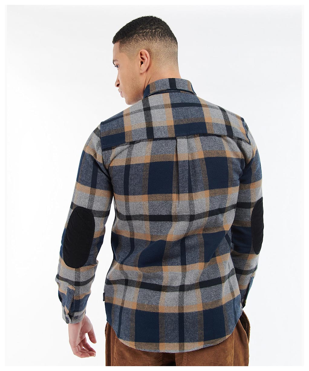 Men's Barbour Rhobell Tailored Shirt - Grey Marl