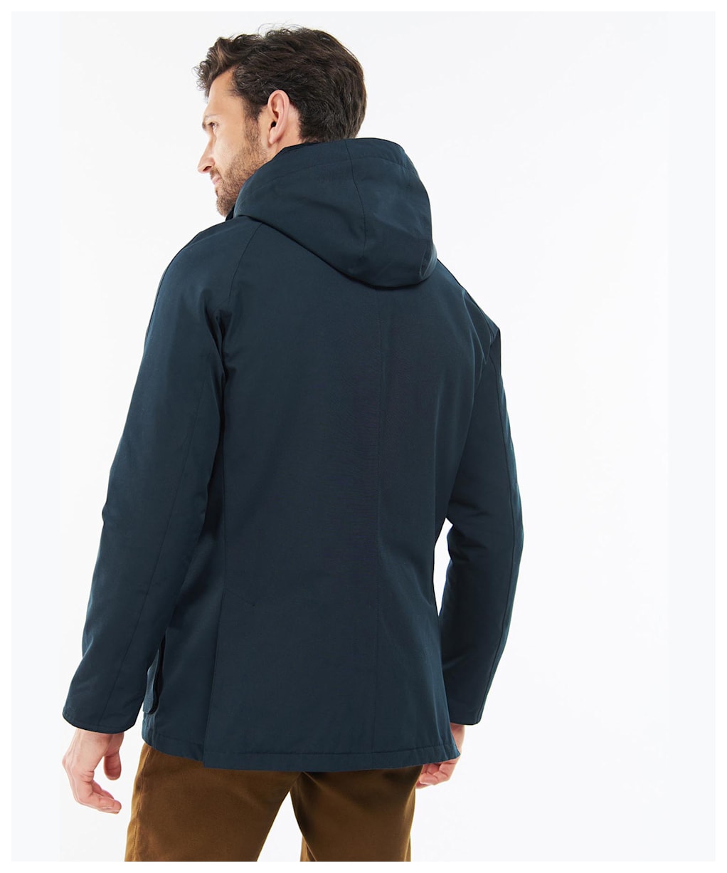 Men's Barbour Winter Ashby Waterproof Jacket - Navy