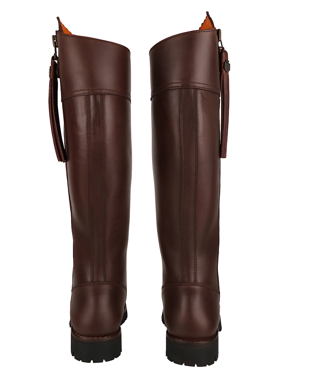 Women's Fairfax & Favor Explorer Waterproof Boots - Mahogany Leather