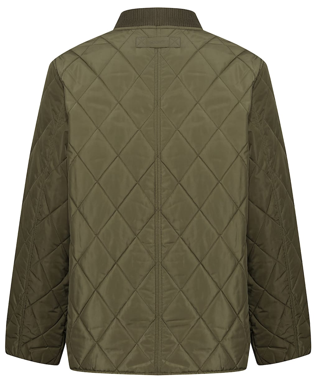 Gant Quilted Jacket - Hunter Green