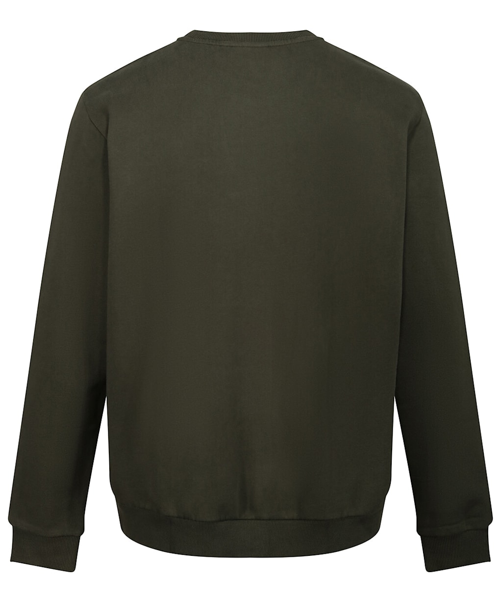 Men’s Fjallraven Logo Sweater - Deep Forest