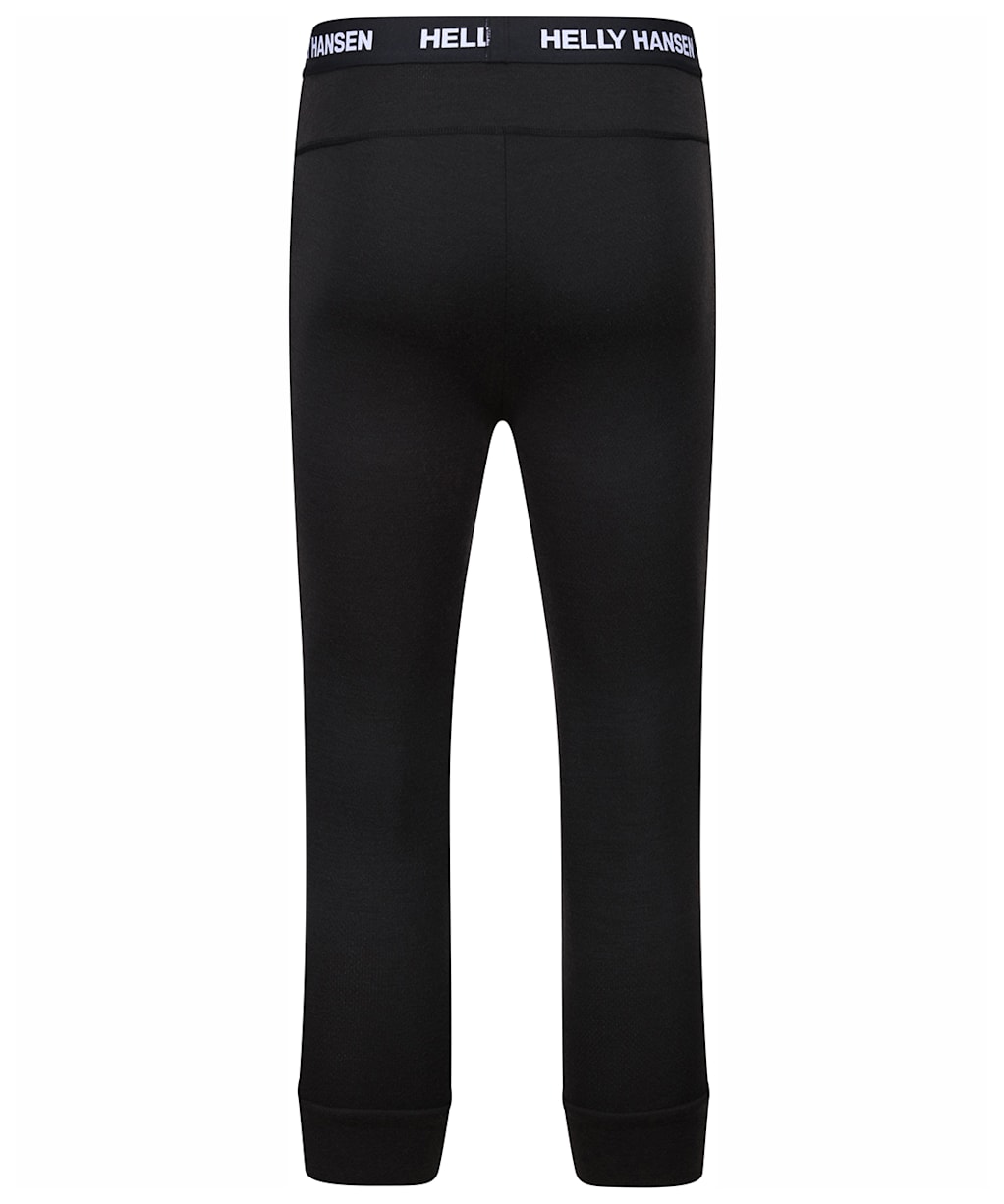 Men’s Helly Hansen Lifa Merino Midweight 3/4 Pant - Black