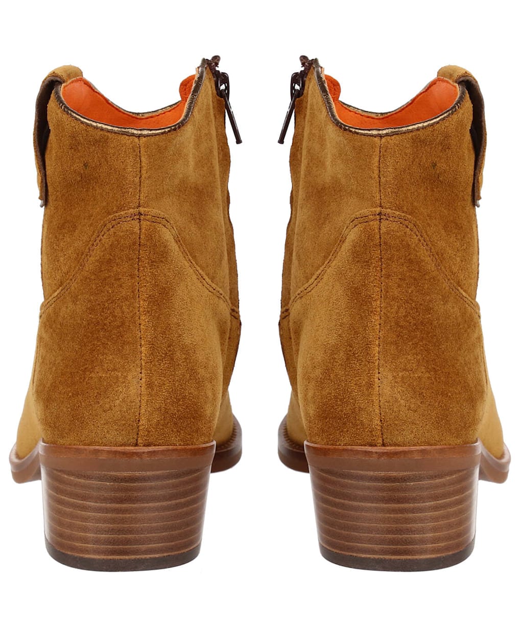 Women’s Penelope Chilvers Cassidy Suede Cowboy Boots - Tan