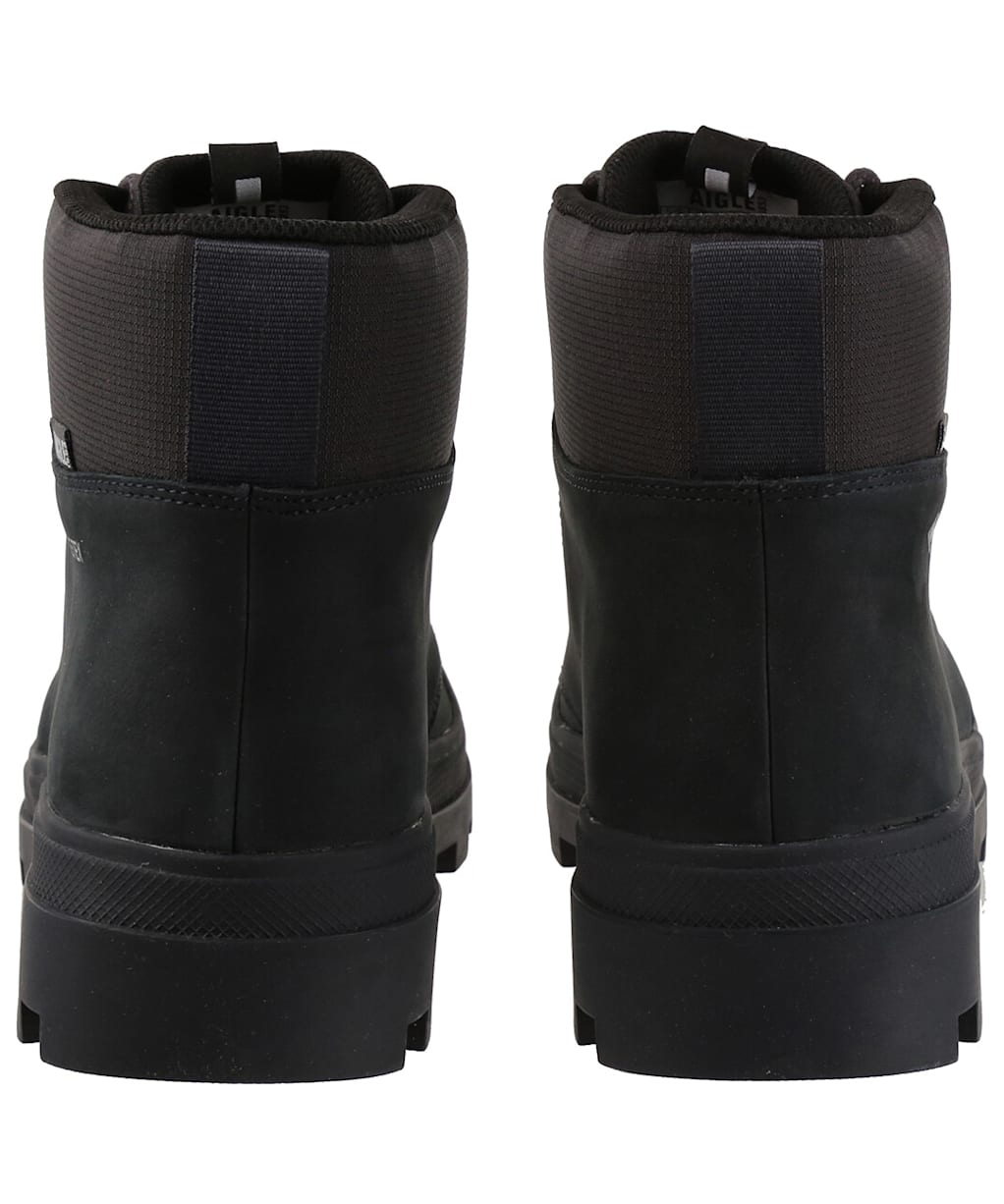 Men’s Aigle Tenere Leather Gortex Shoes - Black