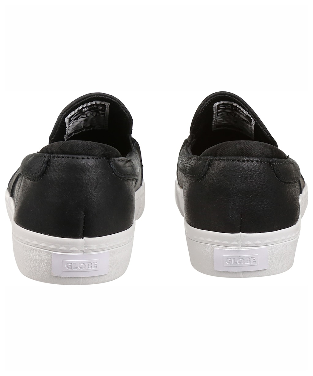 Men’s Globe Liaizon Skate Shoes - BLACK DISTR/WHT