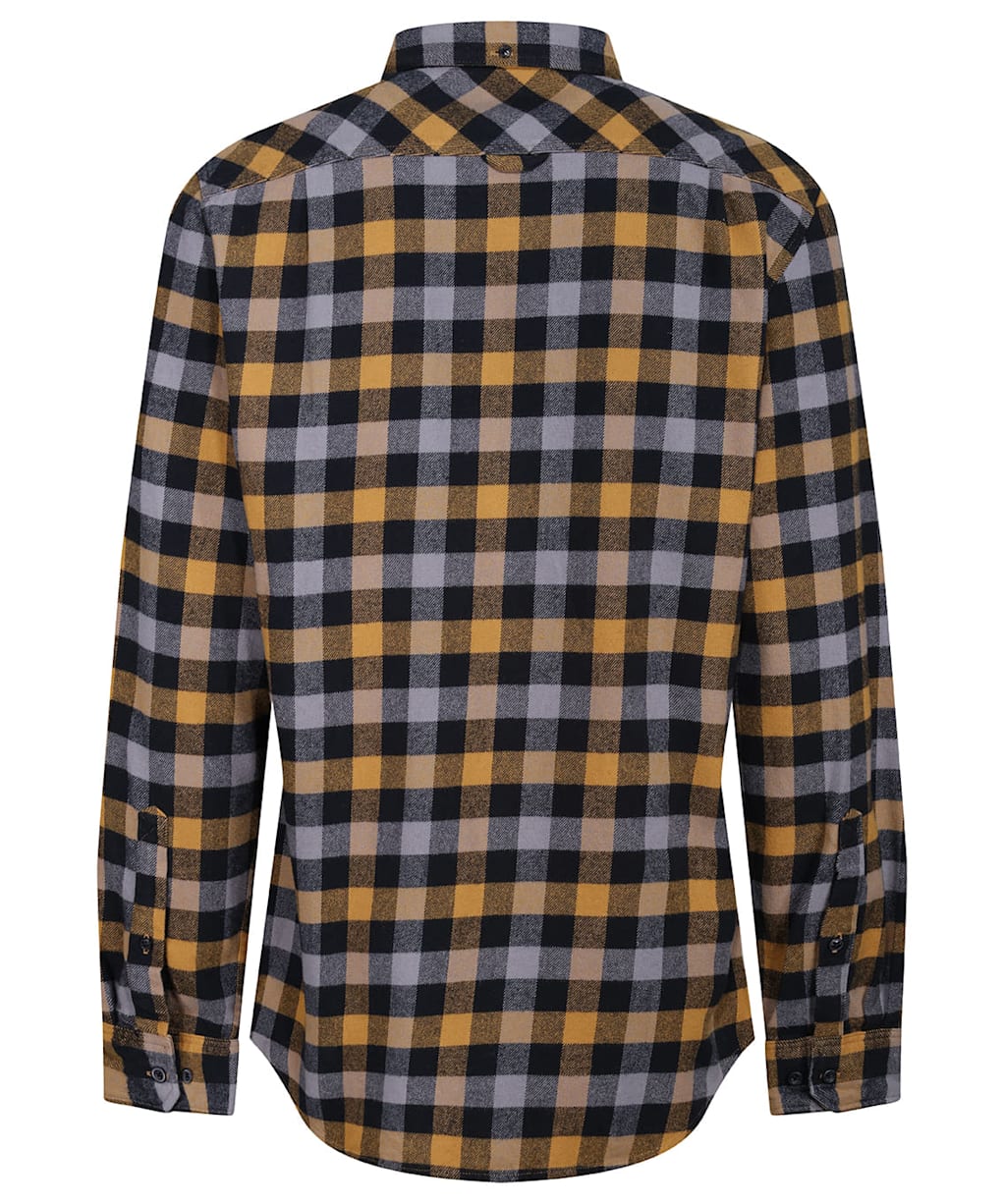 Men’s Fjallraven Skog Shirt - BUCKWHT BRN/BLK