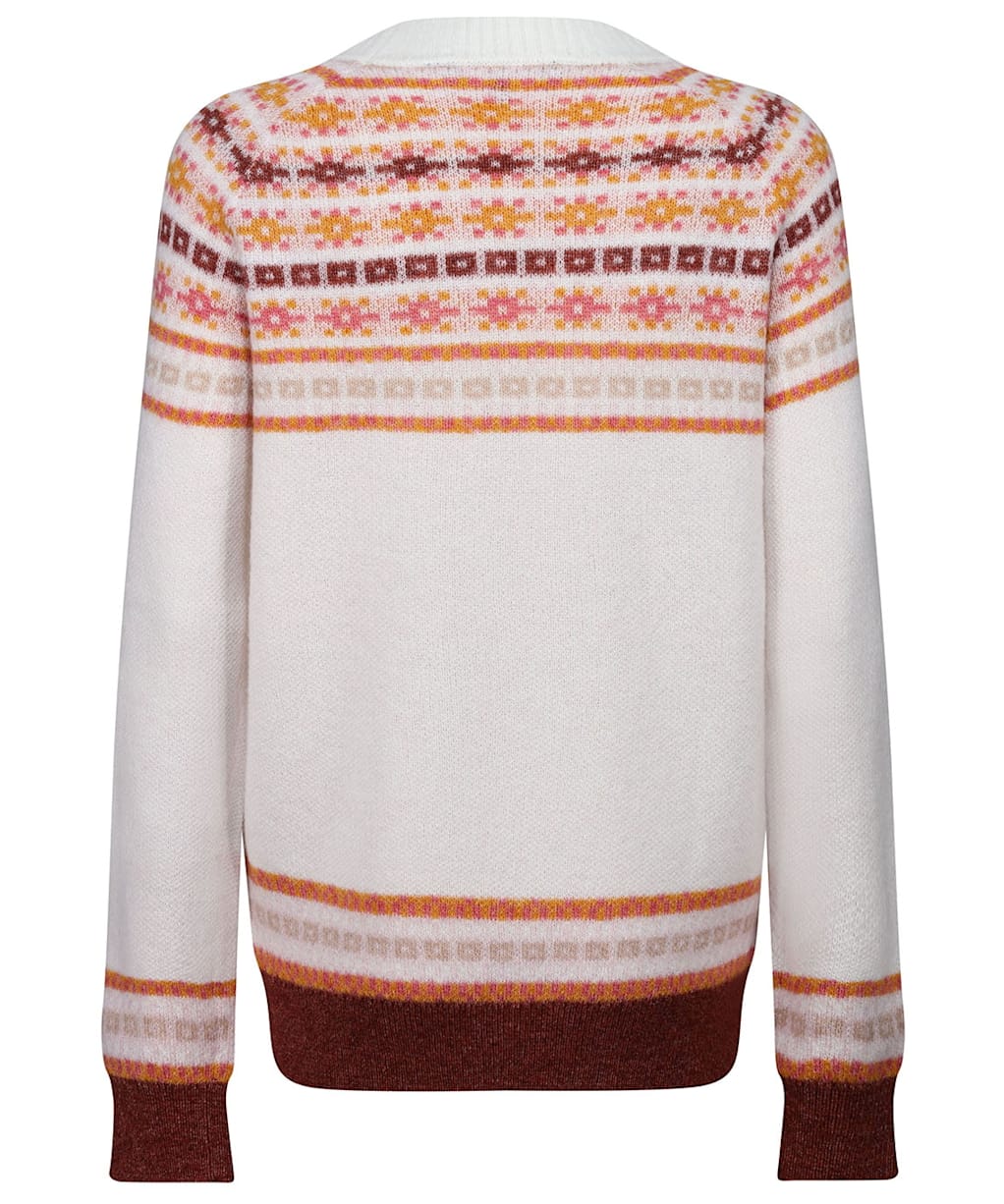 Women’s Crew Clothing Ida Jumper - White / Pink