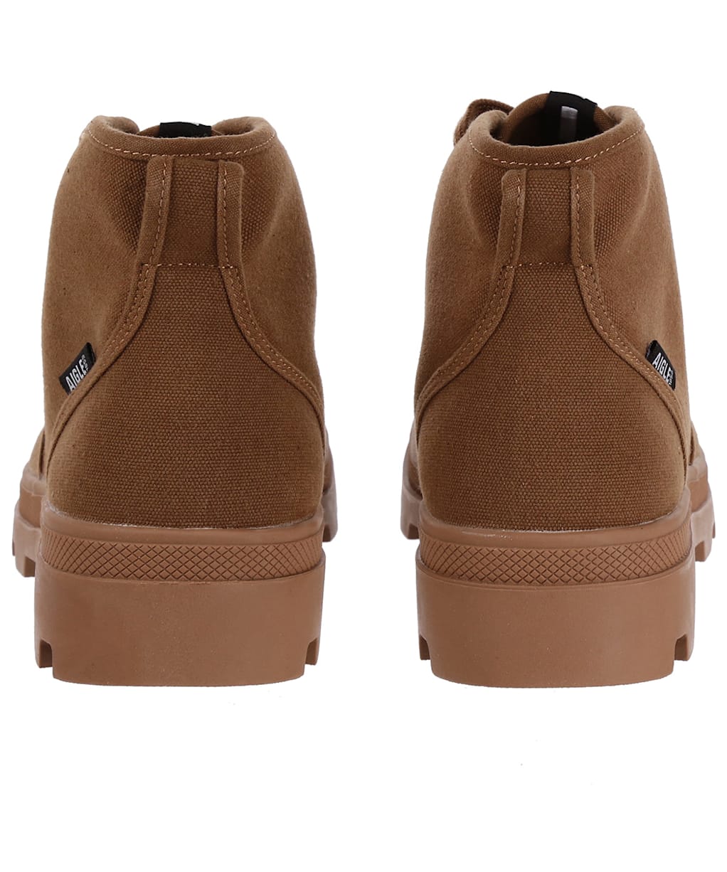 Men’s Aigle Tenere Canvas Shoes - Marron