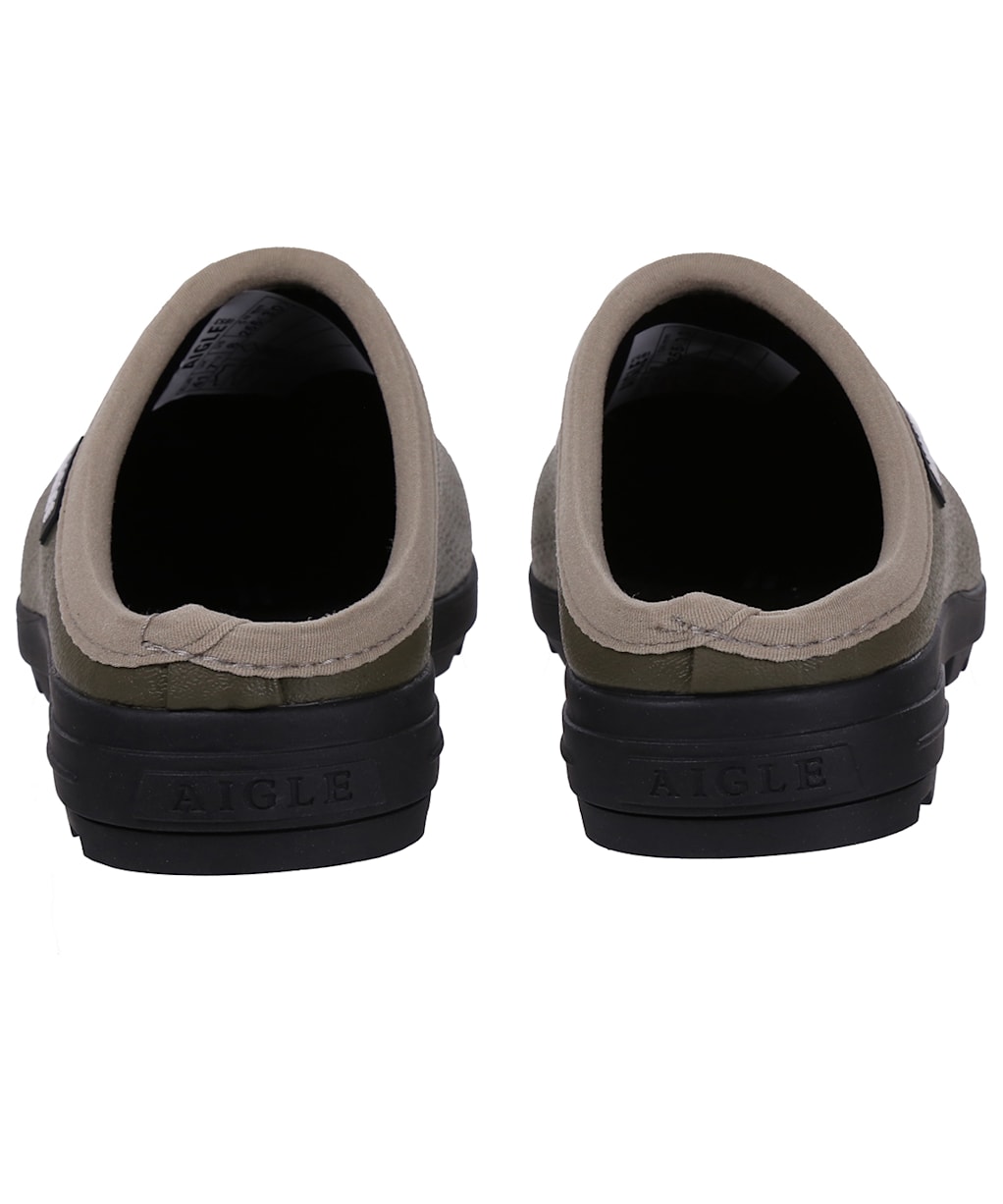 Men’s Aigle Lessfor Open Clogs - Khaki