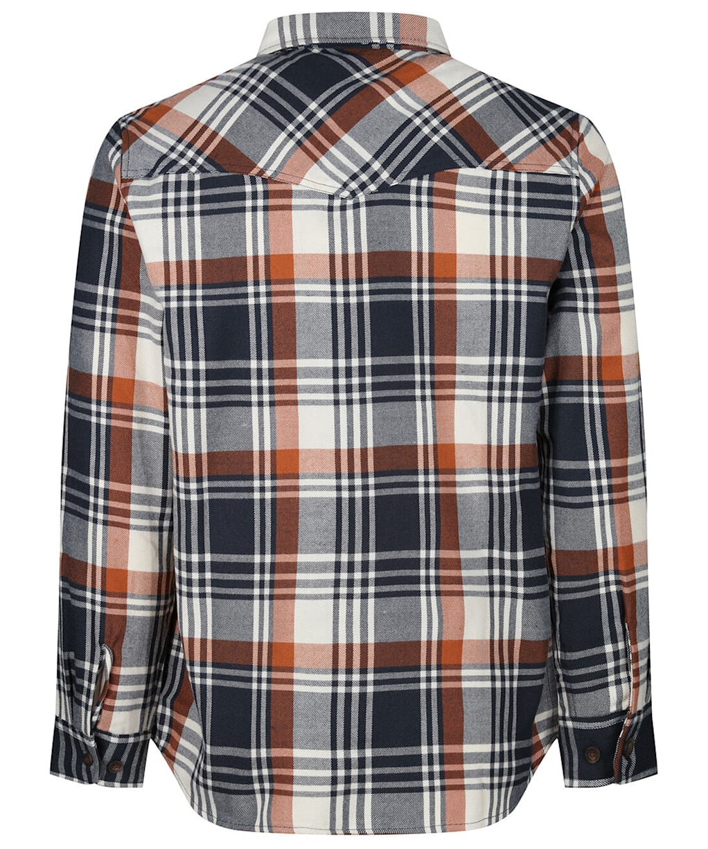 Men's Salty Crew Long Haul Flannel Shirt - Black