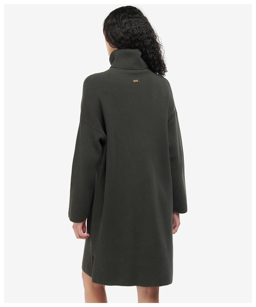 Women's Barbour Stitch Dress - Olive