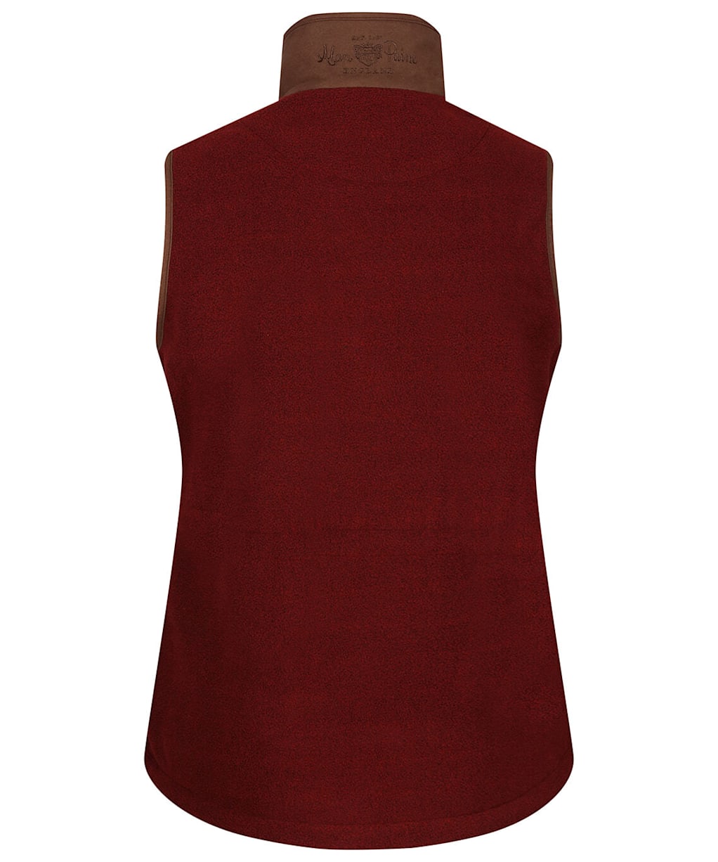 Women's Alan Paine Aylsham Fleece Gilet - Bloodstone