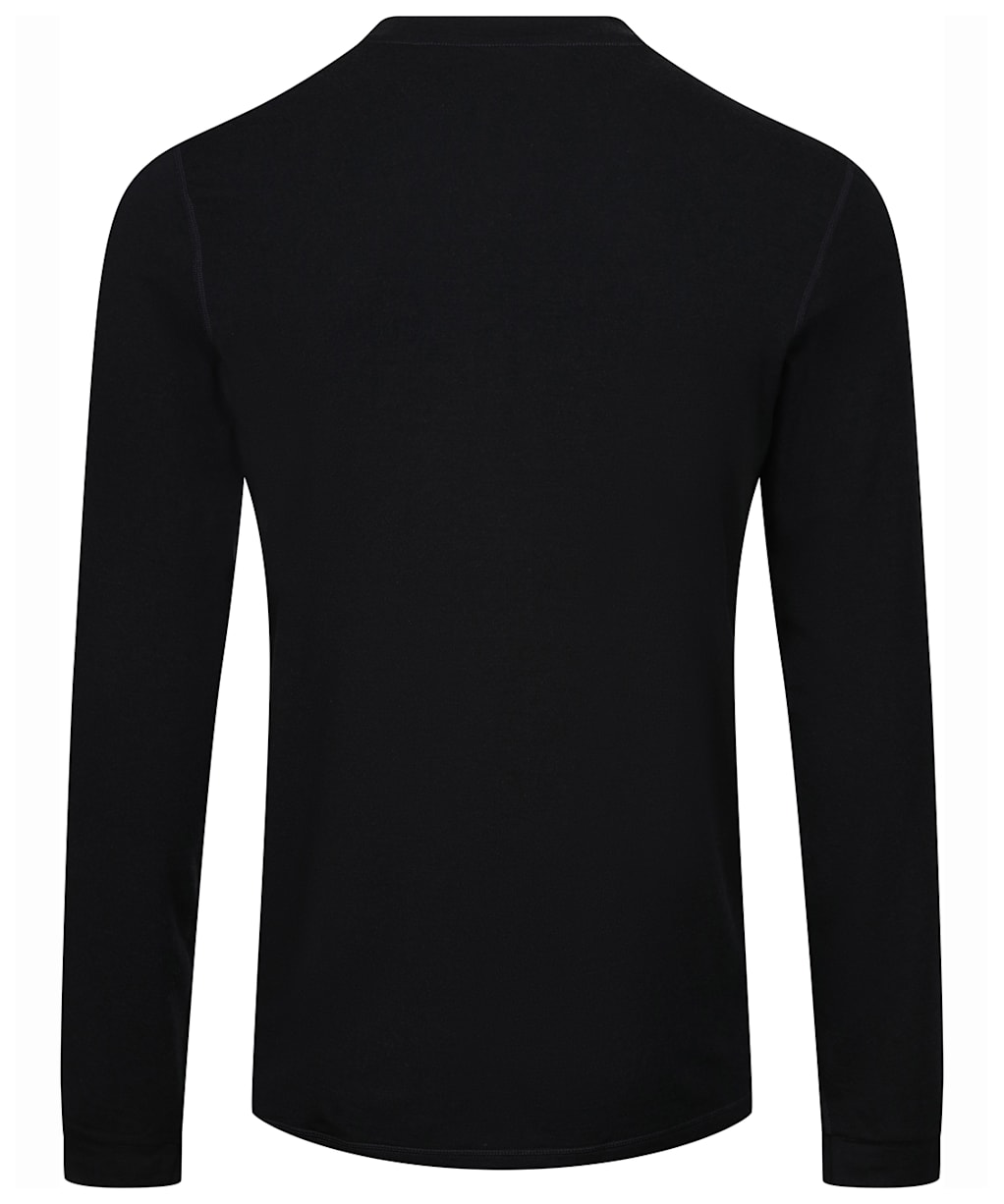 Men’s Mons Royale Cascade Merino Flex 200 Long Sleeved T-Shirt - Black