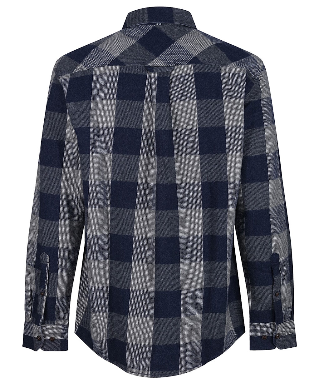 Men’s Joules Penstone Classic Fit Twill Shirt - JAKE CHECK NVGY
