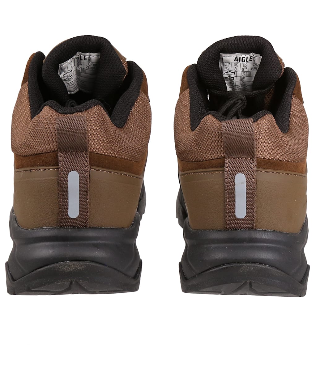 Men’s Aigle Palka MTD Walking Shoe - Dark Brown