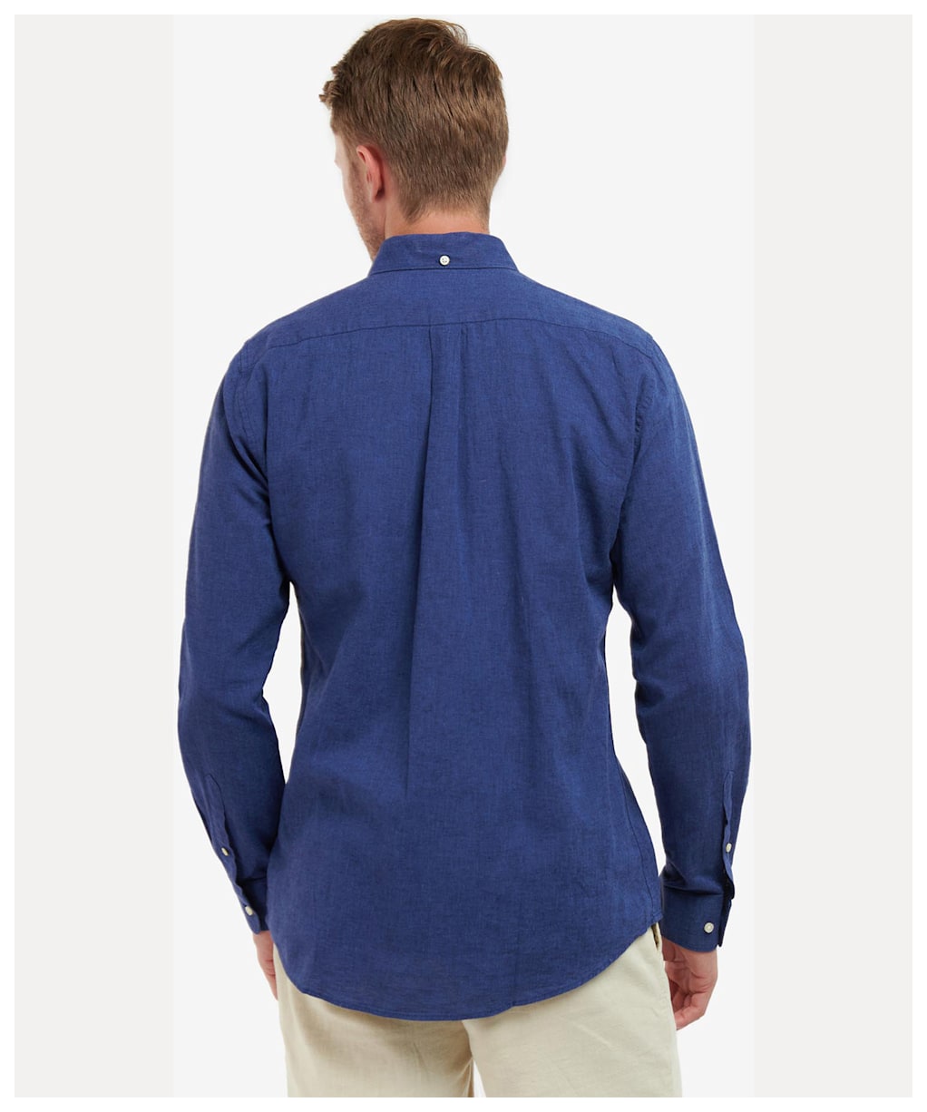 Men's Barbour Nelson Tailored Shirt - Indigo