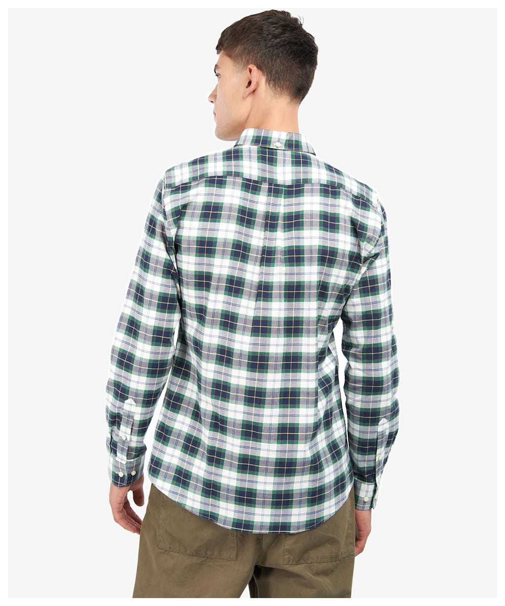 Men's Barbour Oxbridge Tartan Tailored Shirt - SUMMER IVY