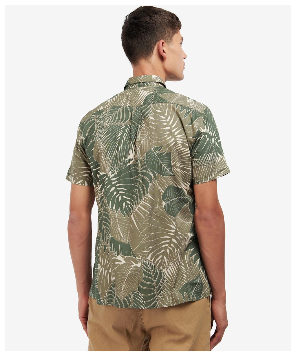 Men's Barbour Cornwall Summer Shirt - Olive