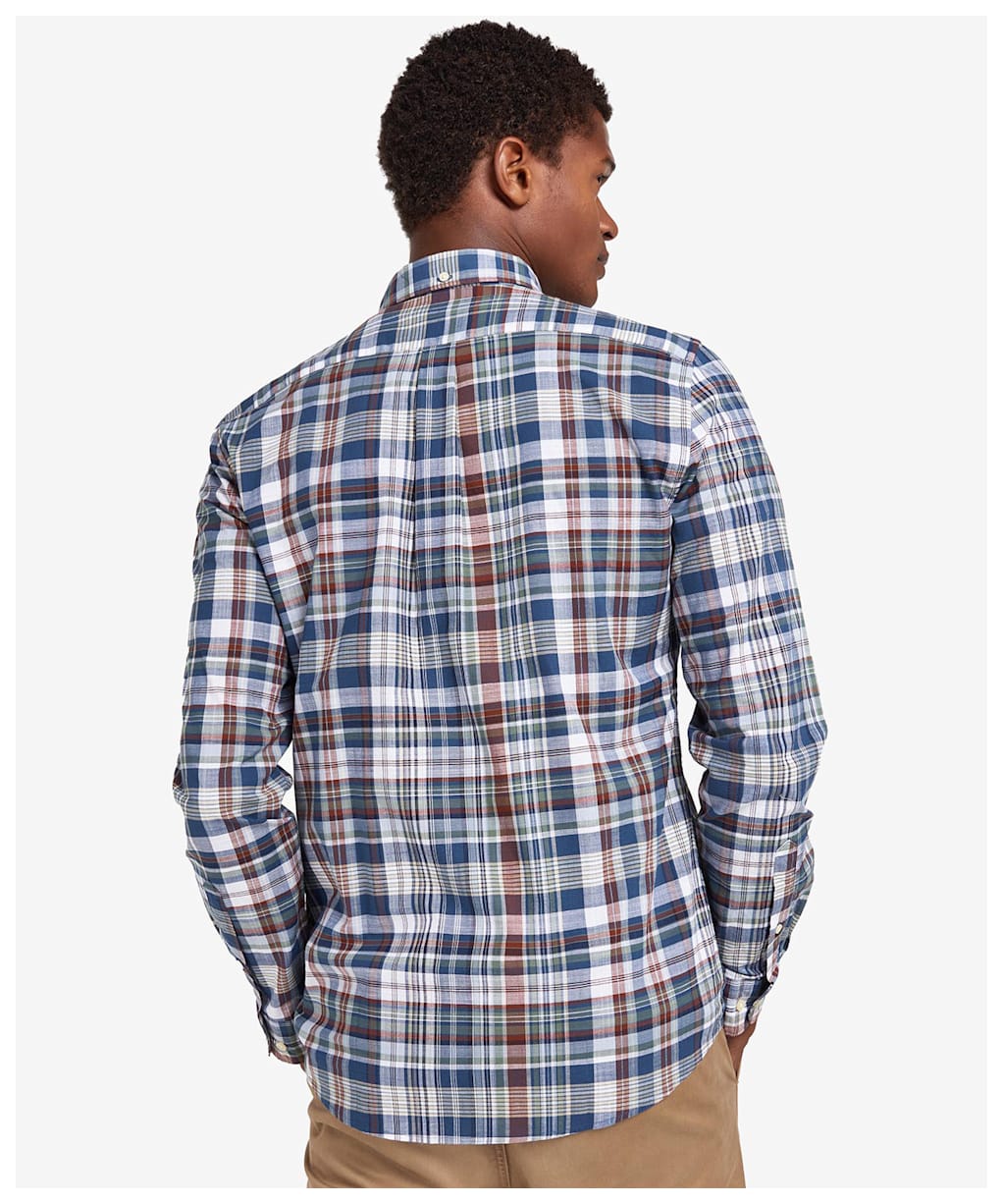 Men's Barbour Seacove Tailored Shirt - Blue