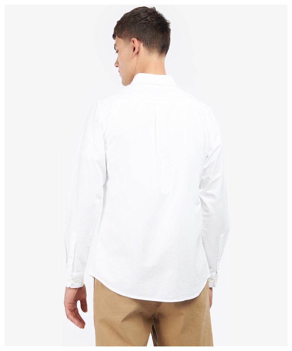 Men's Barbour Oxtown Tailored Shirt - White