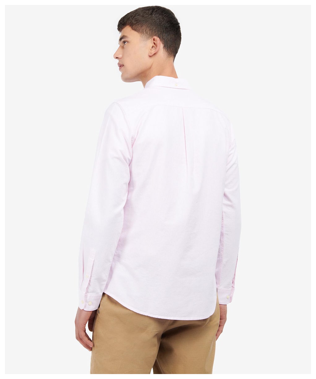Men's Barbour Striped Oxtown Tailored Shirt - Pink