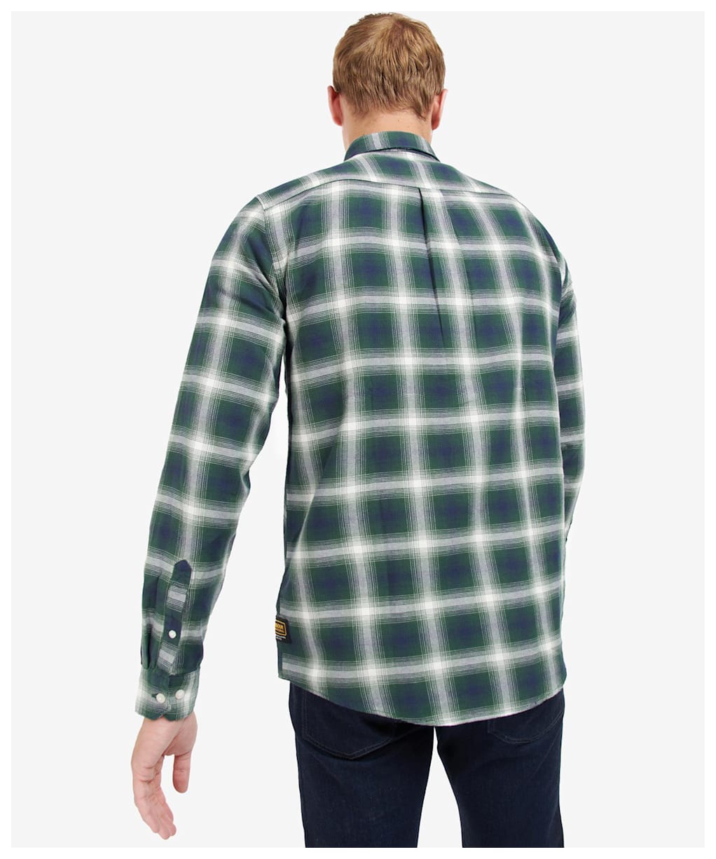 Men's Barbour International Kershaw Shirt - Racing Green