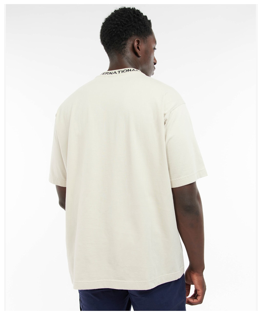 Men's Barbour International Smith Oversized T-Shirt - Mist