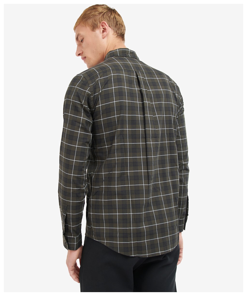 Men's Barbour International Payne Shirt - Forest