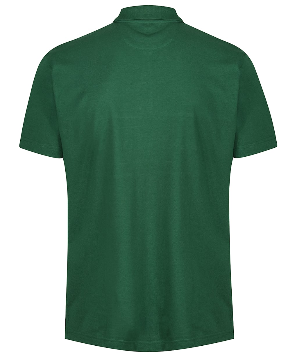 Men's GANT D1. Banner Shield Short Sleeved Rugger - Forest Green